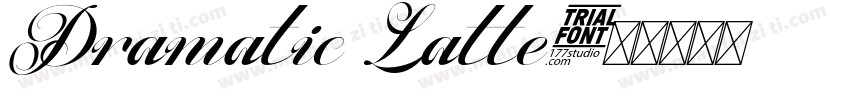 Dramatic Latte字体转换